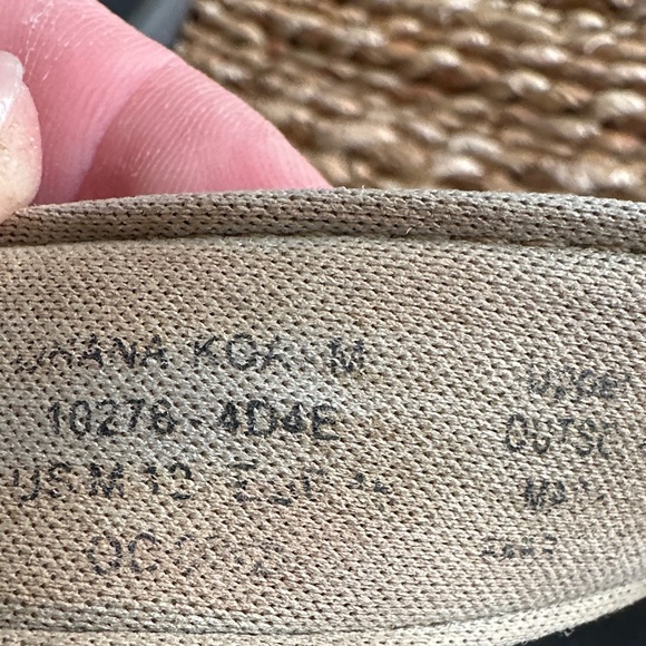 Olu Kai size 12 Gray and Black Flip Flops main image 4